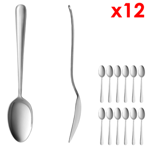 12-Pcs Dinner Spoon Set (8") - Asters Maldives
