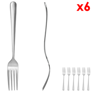 6-Pcs Fork Set (8.5") - Asters Maldives
