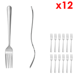 12-Pcs Fork Set (6") - Asters Maldives