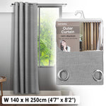 Blackout Curtain (140 x 250cm) - Asters Maldives
