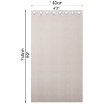 Blackout Curtain (140 x 250cm) - Asters Maldives