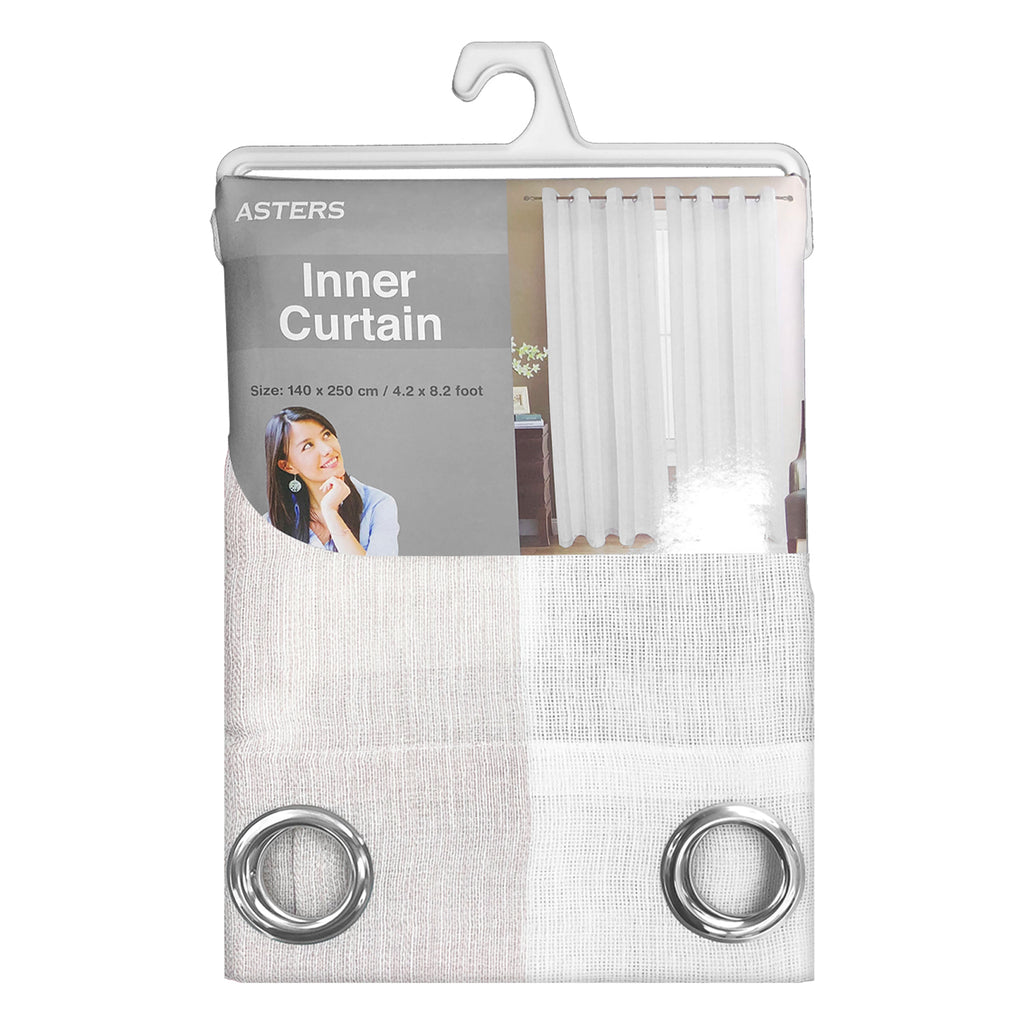 Sheer Curtain (140 x 250cm) - Asters Maldives