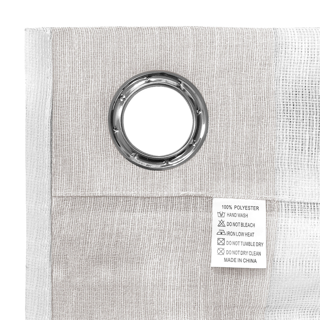 Sheer Curtain (140 x 250cm) - Asters Maldives