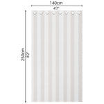 Sheer Curtain (140 x 250cm) - Asters Maldives