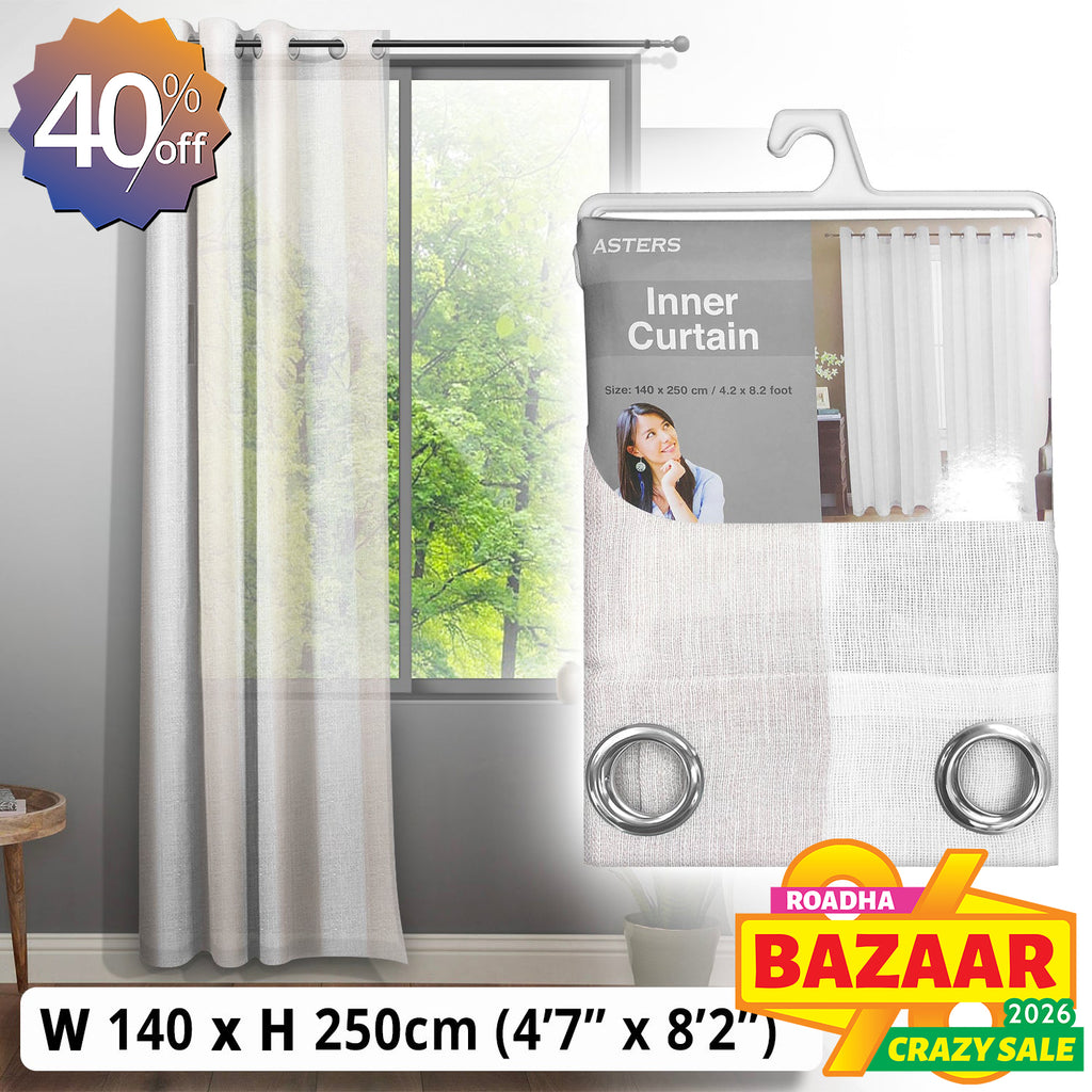 Sheer Curtain (140 x 250cm)