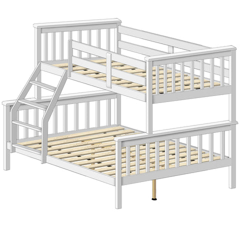 Bunk Bed (Single + Double) - Asters Maldives