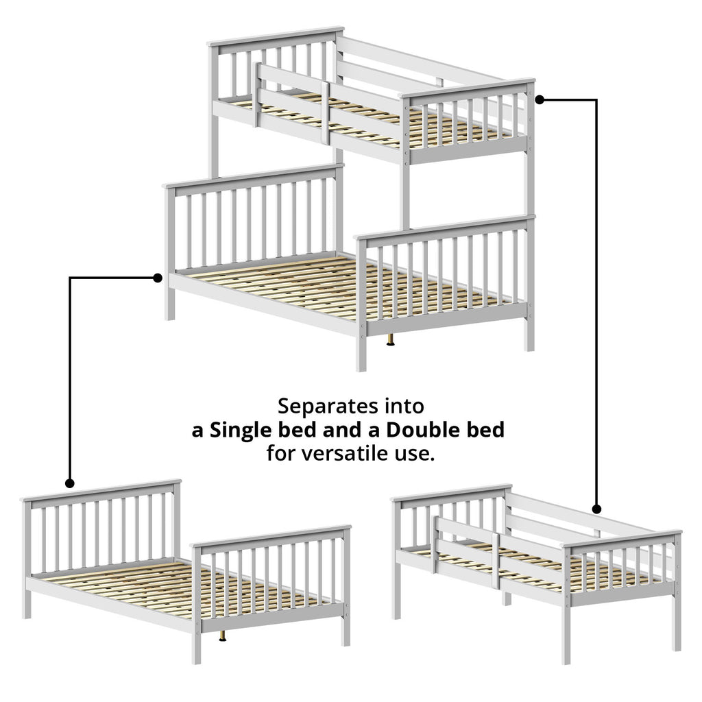 Bunk Bed (Single + Double) - Asters Maldives