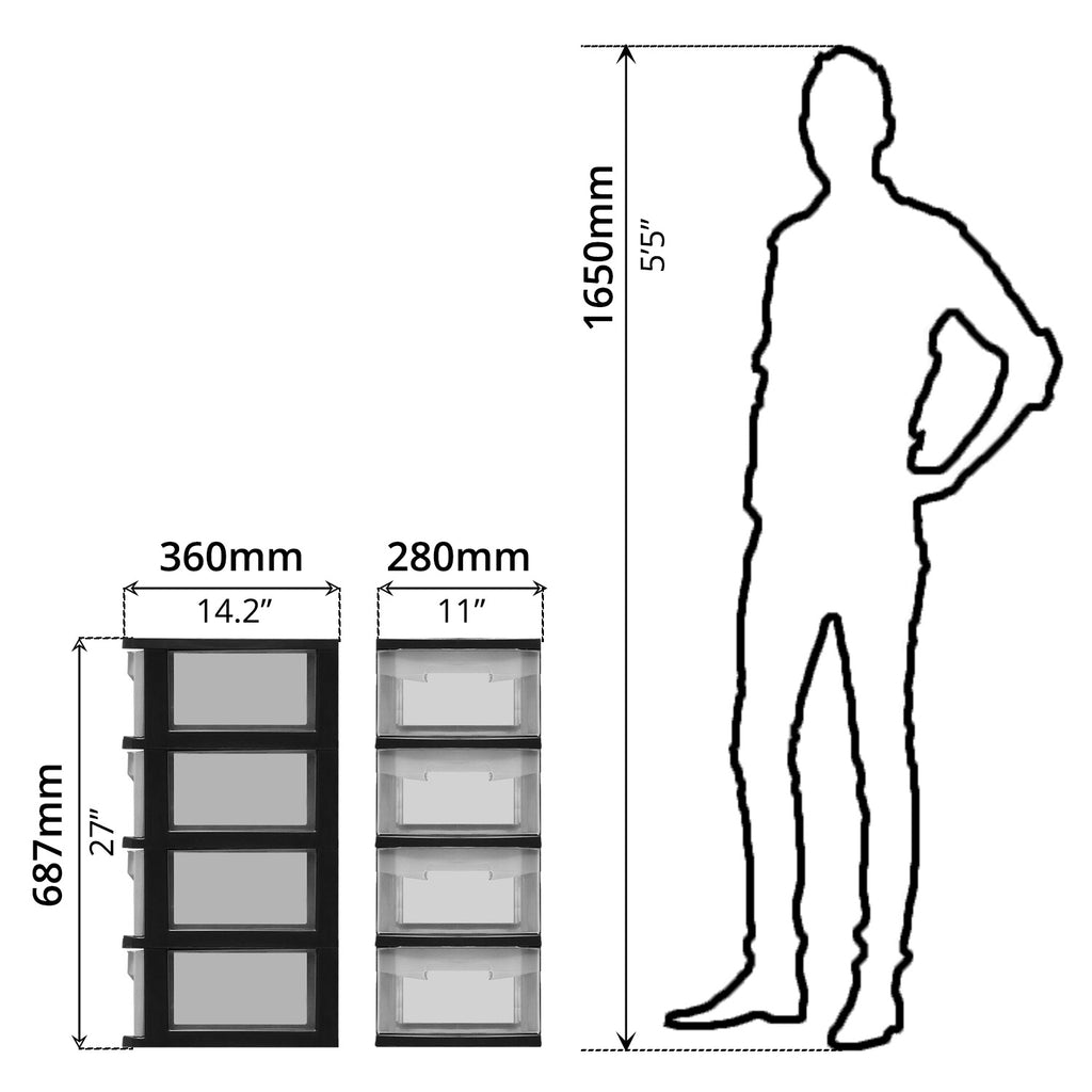 Drawer Cabinet (40L) - Asters Maldives