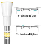 Shower Curtain Rod (110 - 200cm) - Asters Maldives