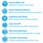 Kettle (1.7L) - Asters Maldives