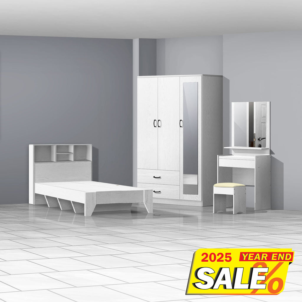 Bedroom Set (3 PCs) - Asters Maldives