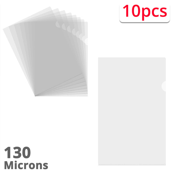10-pcs Clear Folder (FC)