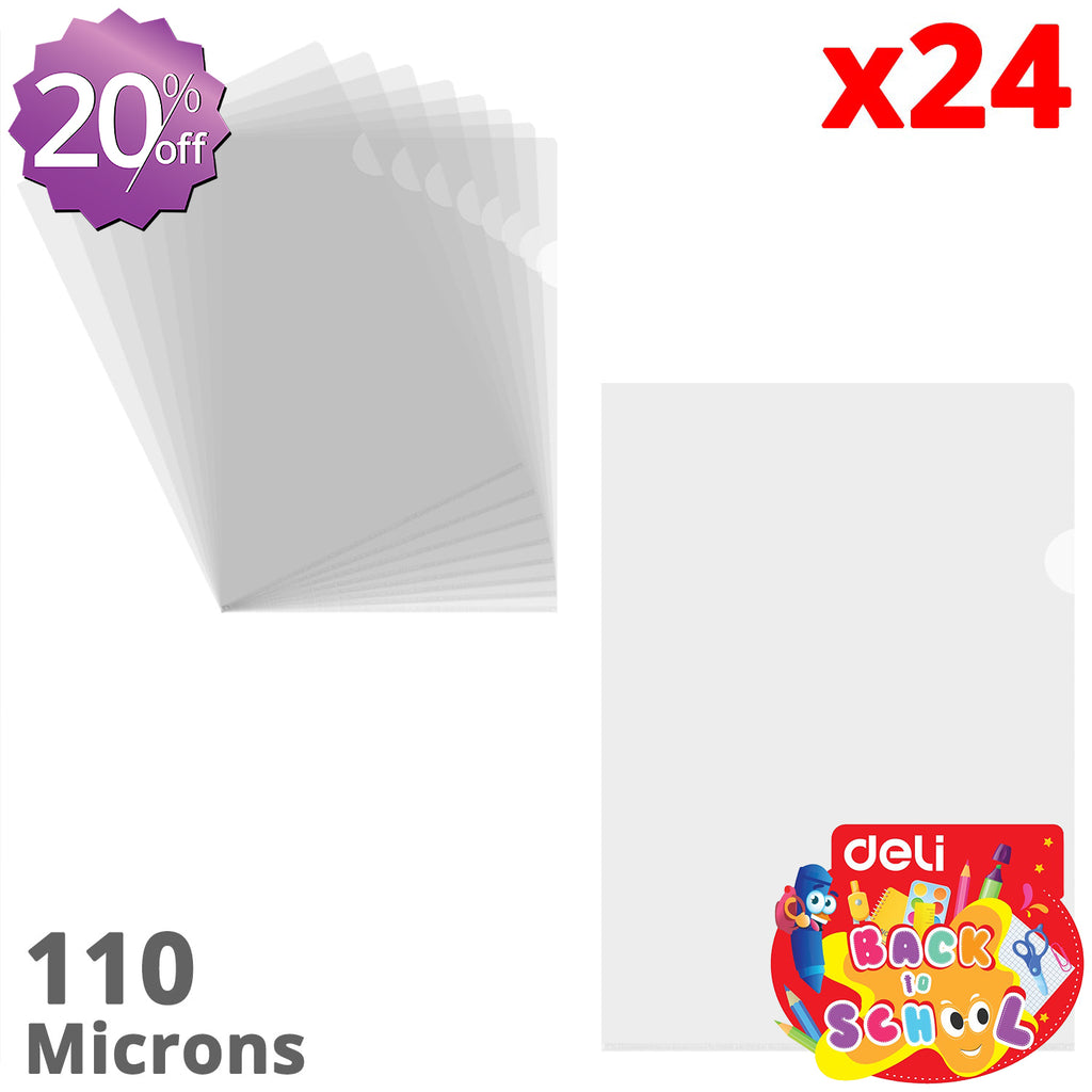 Clear Folder, 24PCs (A4)