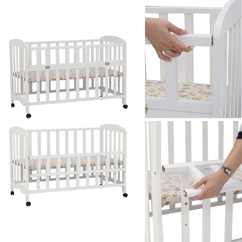 Baby Cot with Foam Mattress - Asters Maldives