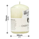 Candle (Ø50 x 70mm) - Asters Maldives