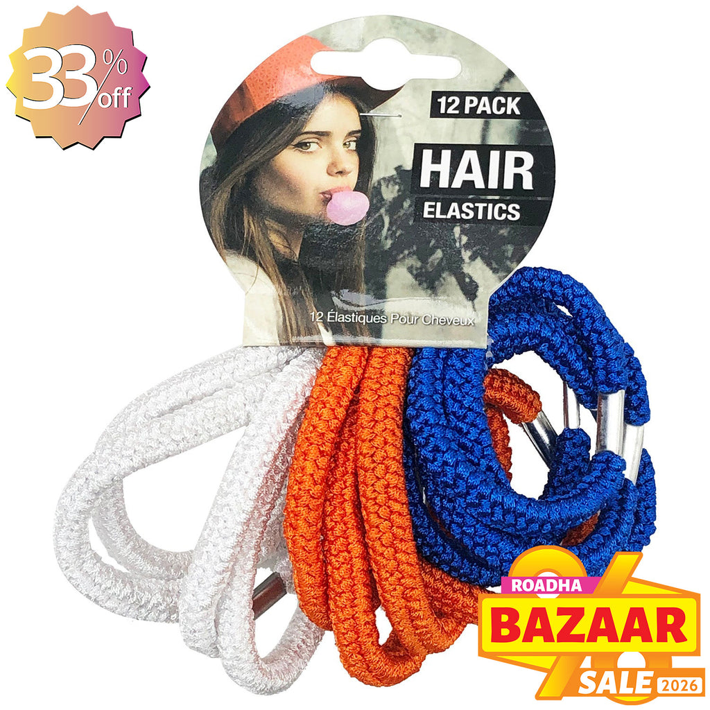 Hair Elastic (12 PCs)