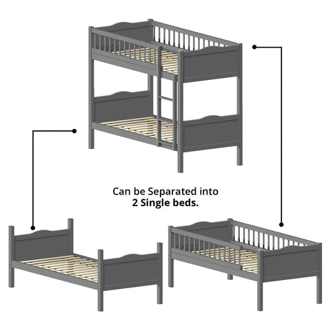 Bunk Bed (Single + Single)