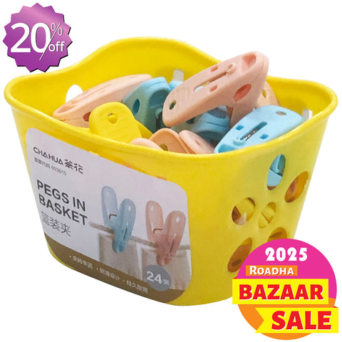 Clothes Peg (24 Pcs)