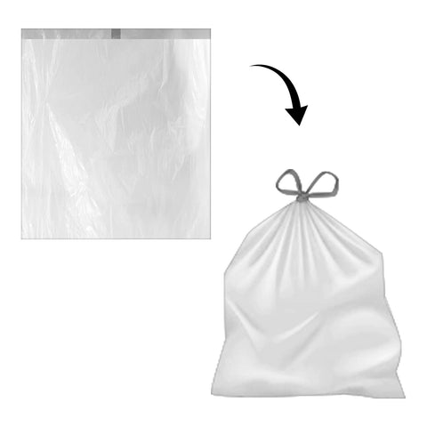 60-pcs Plastic Bag (45 x 50cm) - Asters Maldives