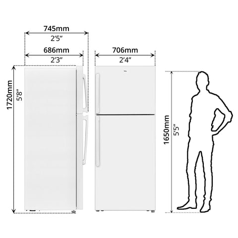 Refrigerator, Inverter (420L)