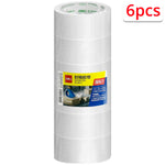 Packing Tape, 6 Rolls (48mm x 60y)