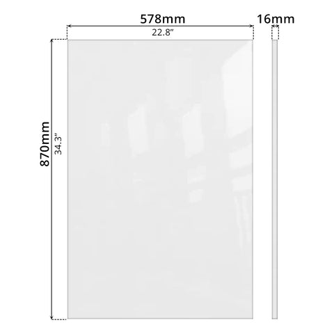 Kitchen Panel (PET Gloss) - Asters Maldives