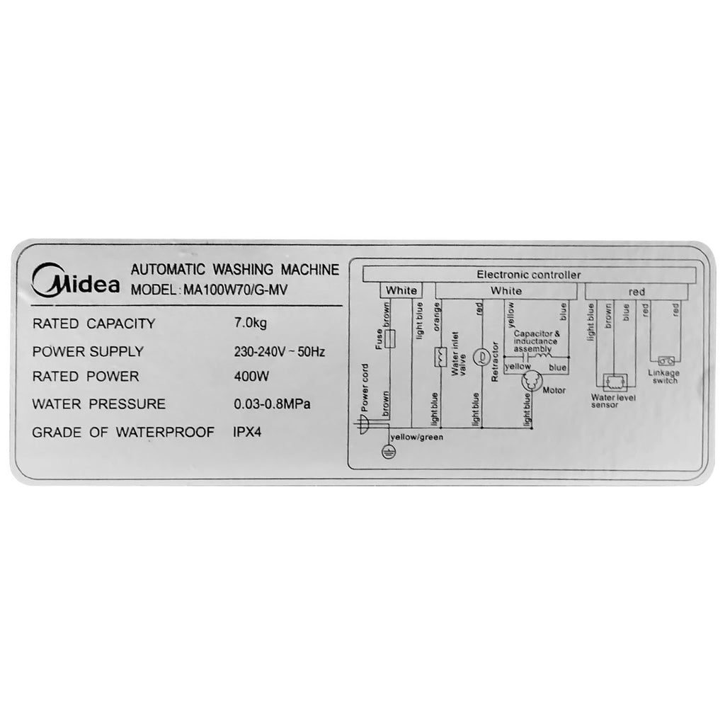 Washing Machine (7kg) - Asters Maldives