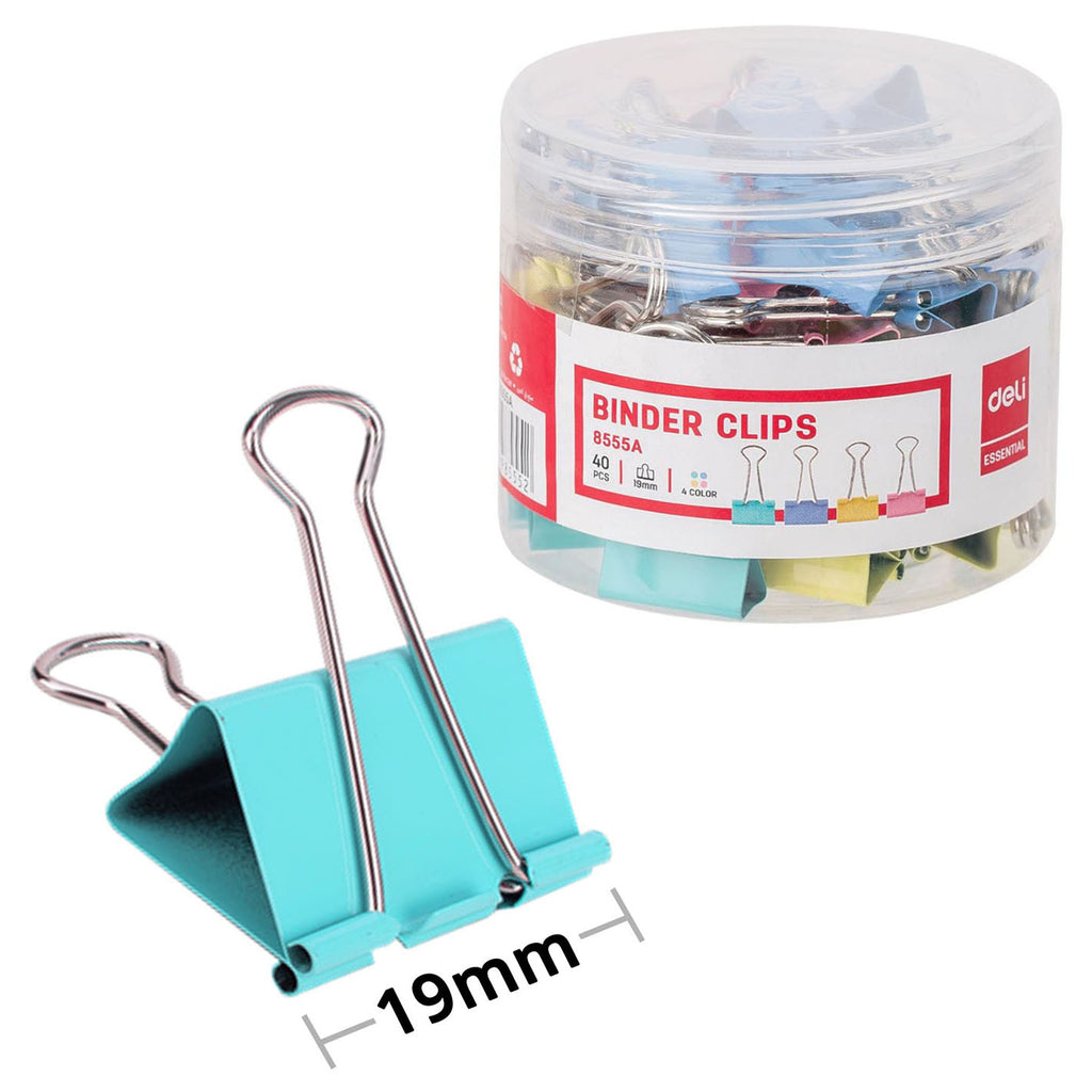Double Clip, 40PCs (19mm) - Asters Maldives