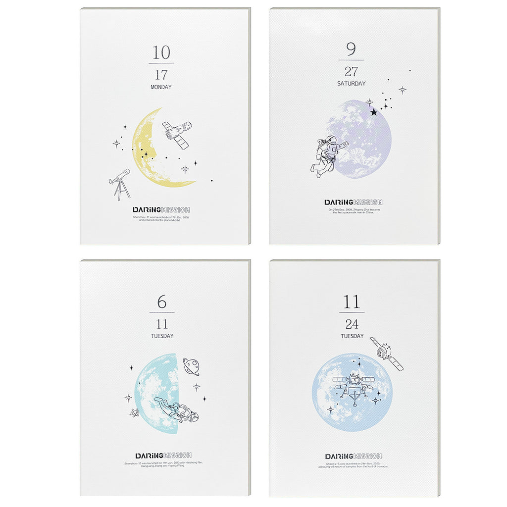 Notebook, 40 Sheets (A5) - Asters Maldives