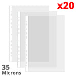 Filing Pocket، 20PCs (A4) - Asters Maldives