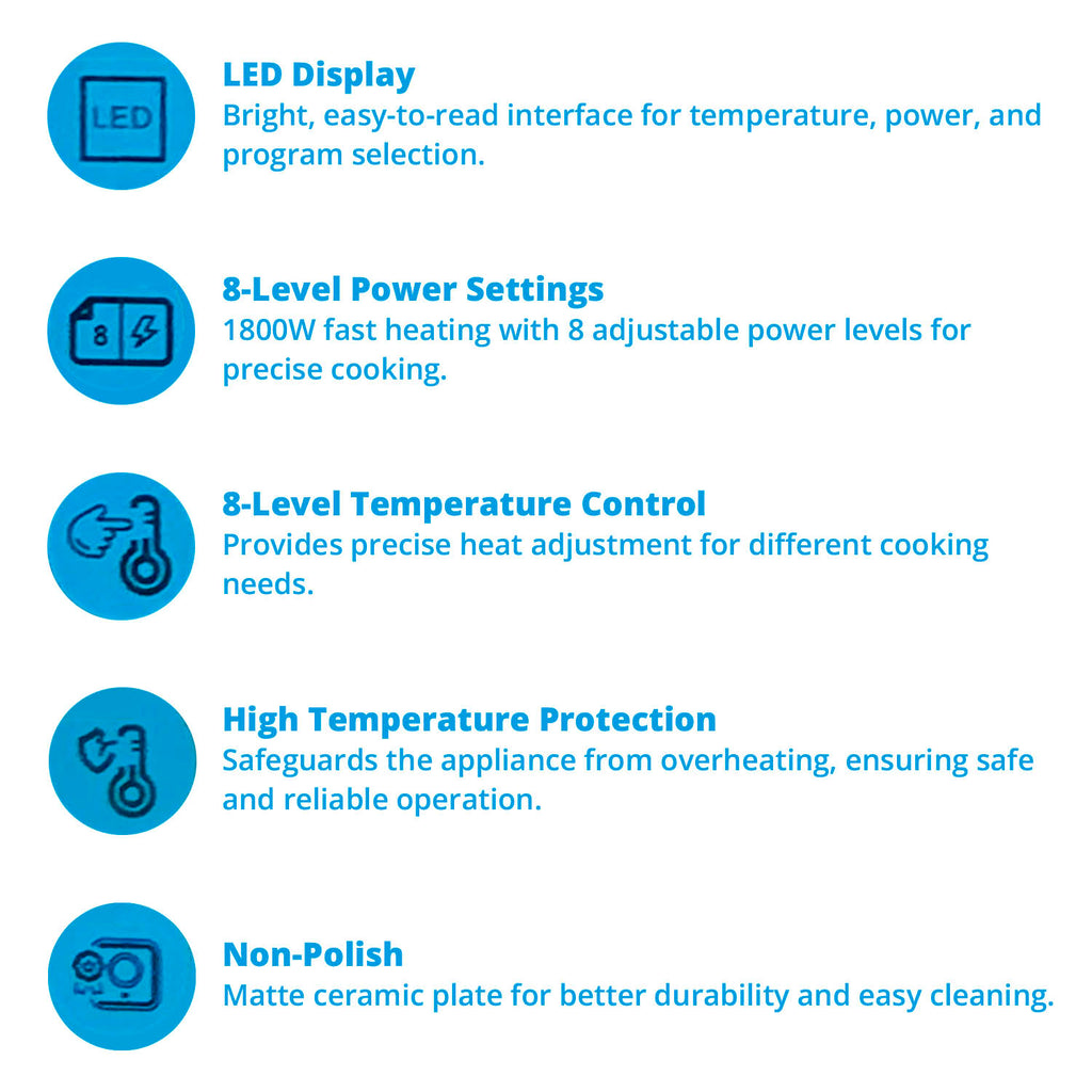 Induction Cooktop - Asters Maldives