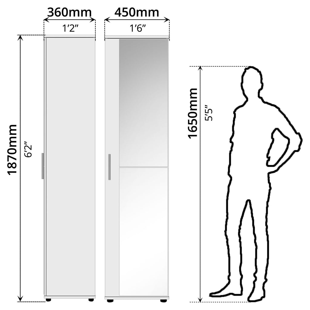 Shoe Rack (with Mirror) - Asters Maldives