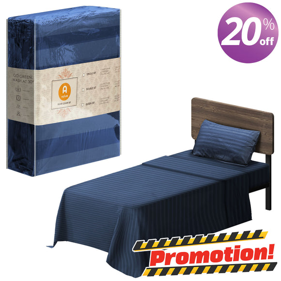 Bedding Set, Stripe (Single) - Asters Maldives