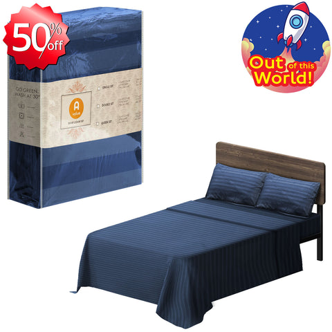 Bedding Set, Stripe (Double)