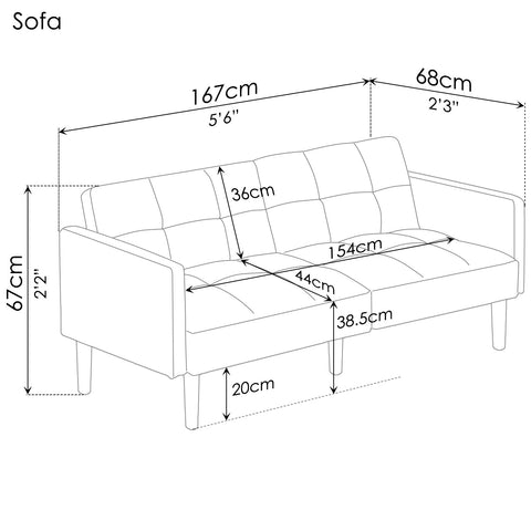 Sofa-Bed - Asters Maldives