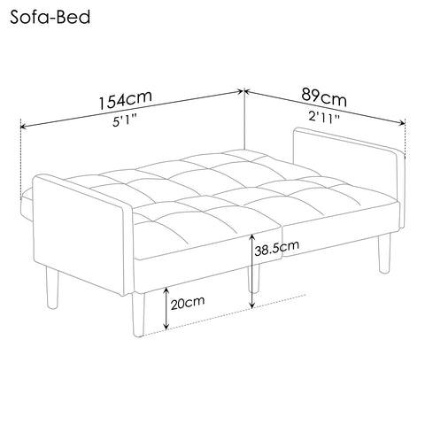 Sofa-Bed - Asters Maldives