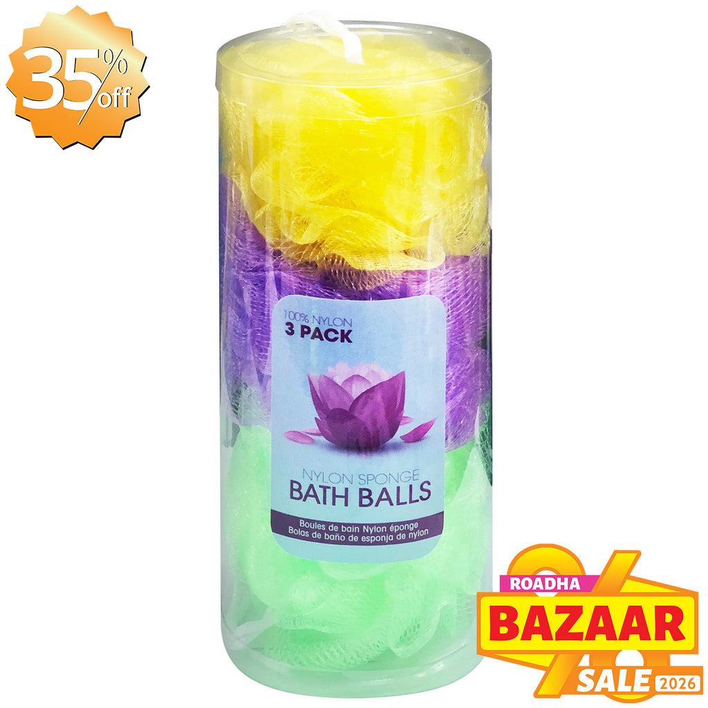 Bath Sponge (3 PCs) - Asters Maldives