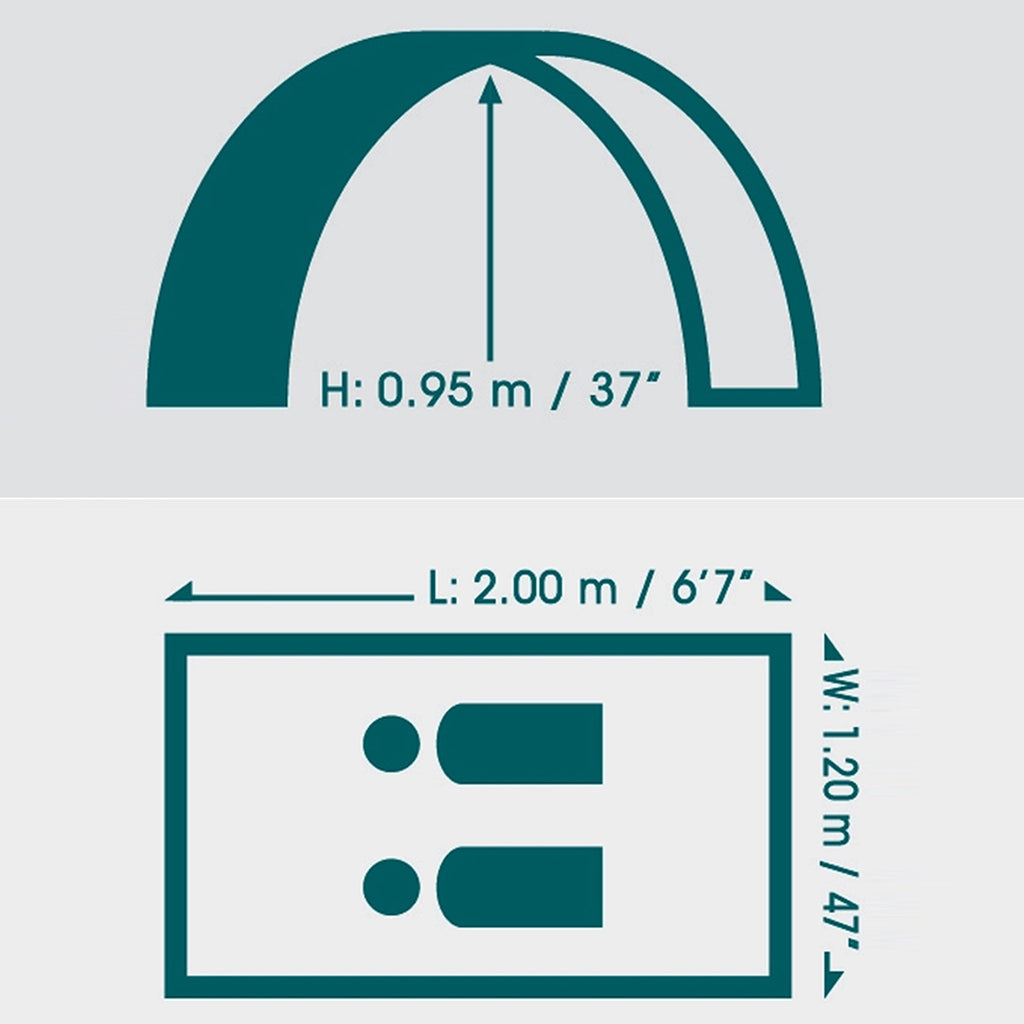 Camping Tent (for 2 People) - Asters Maldives