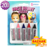 Face Paint Set (5 PCs)
