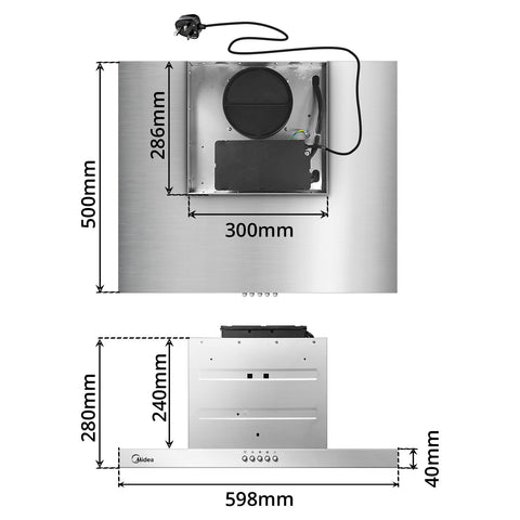 Range Hood (60cm) - Asters Maldives