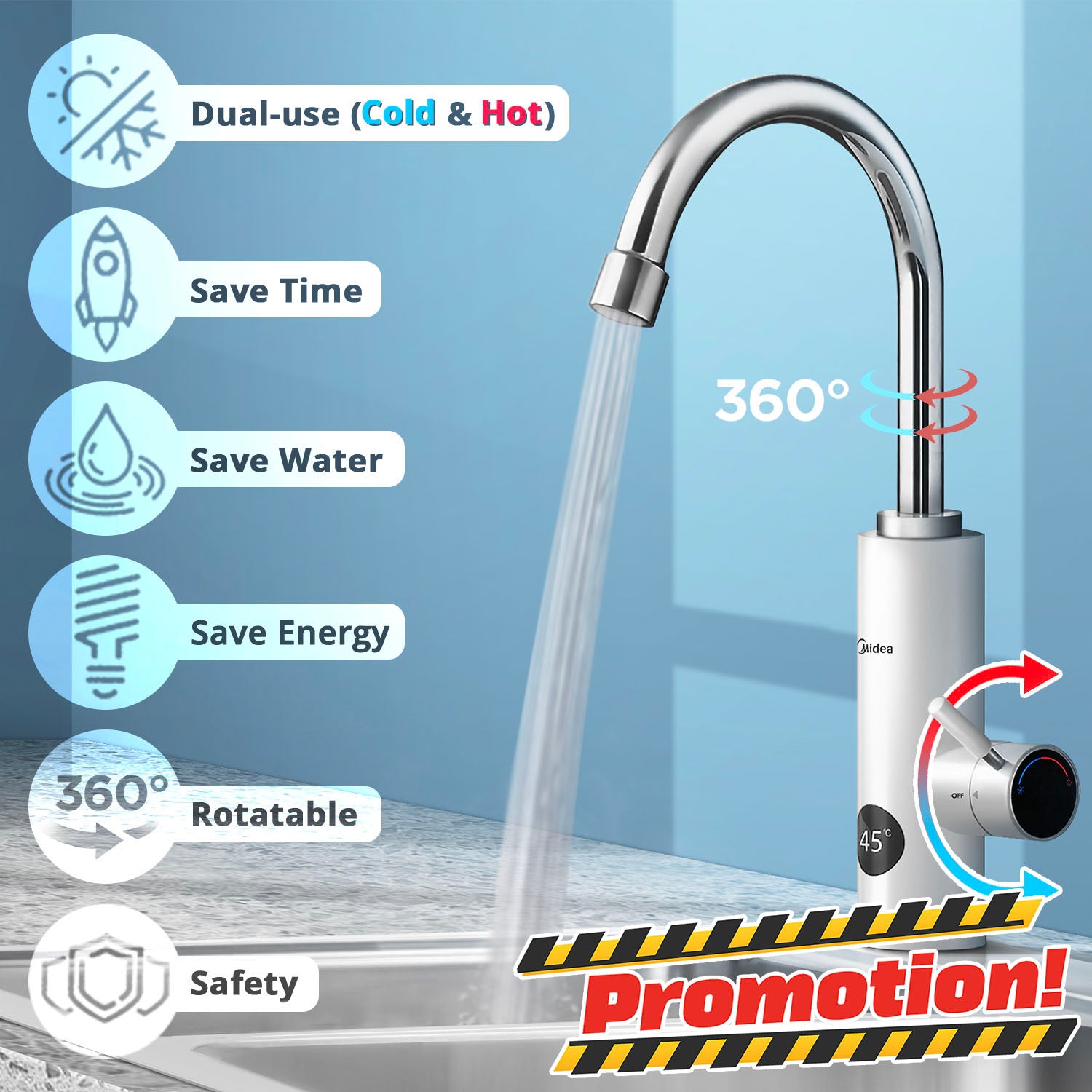 Water Heater (100L) Asters Maldives - Main Image