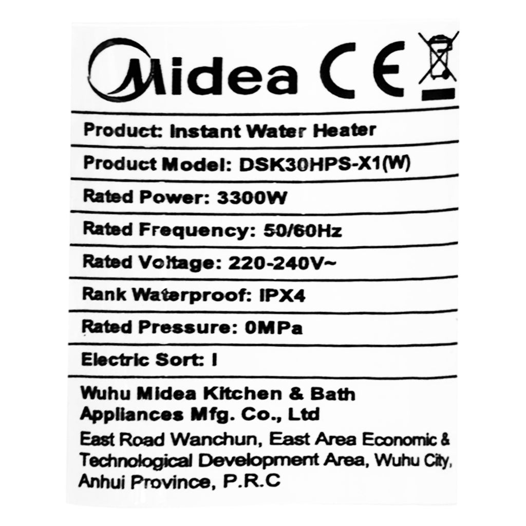 Water Heater Faucet - Asters Maldives