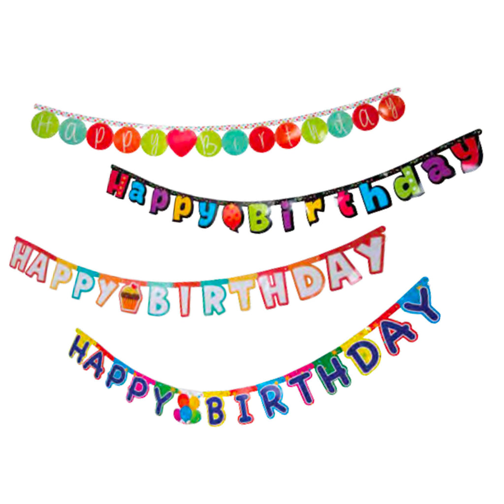 Party Banner (Happy Birthday) - Asters Maldives