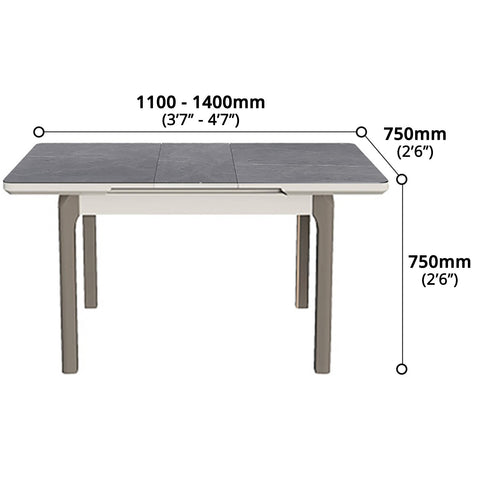 Dining Table (Extendable) - Asters Maldives