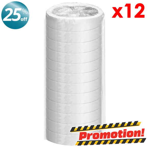 Double Sided Tape, 12 Rolls (24mm x 10y) - Asters Maldives