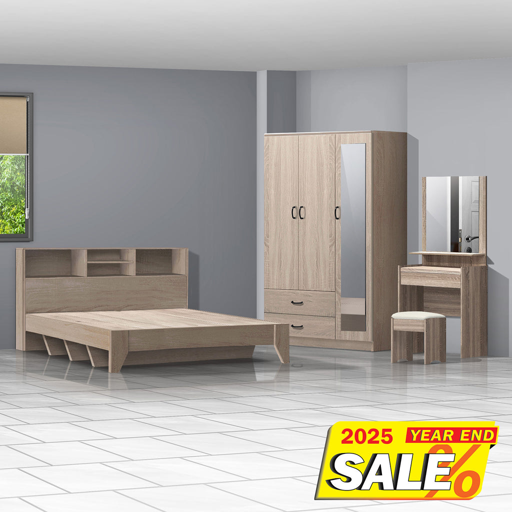 Bedroom Set (3 PCs) - Asters Maldives