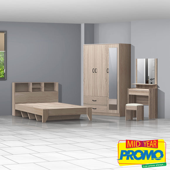 Bedroom Set (3 PCs)