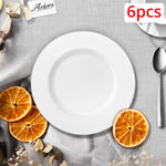 6-pcs Dessert Plate Set (Ø7.5") - Asters Maldives