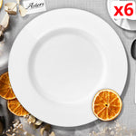 6-pcs Dinner Plate Set (Ø10.5") - Asters Maldives