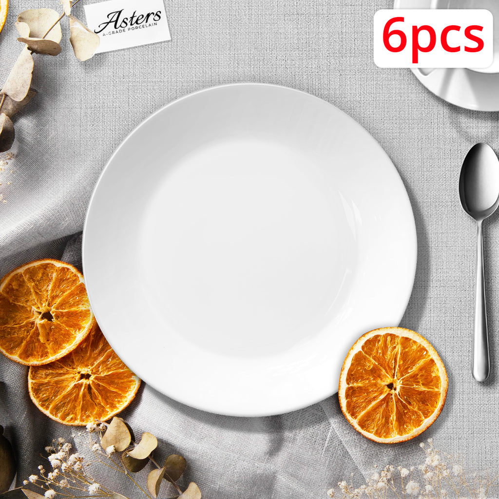 6-pcs Soup Plate Set (Ø8") - Asters Maldives